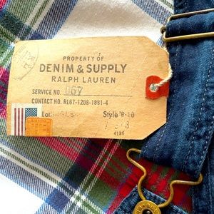 Ralph Lauren Denim & Supply Overalls- rare find!